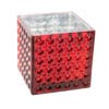 red-dimple-cube-floral-vase-4in