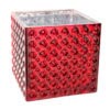 red-dimple-cube-floral-vase-6in