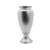 ceramic silver indulgence flower vase