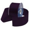 dark purple waterproof poly-satin ribbon 2.75in