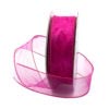 fuchsia wired sheer ribbon 1.5in