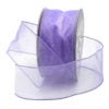 lavender wired sheer ribbon 2.4in