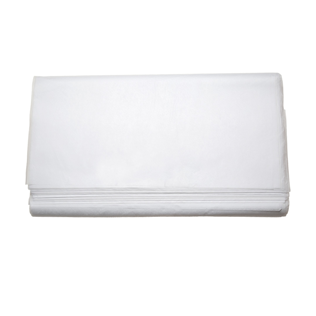 White Wax Paper Single Color Ream, 24 x 36